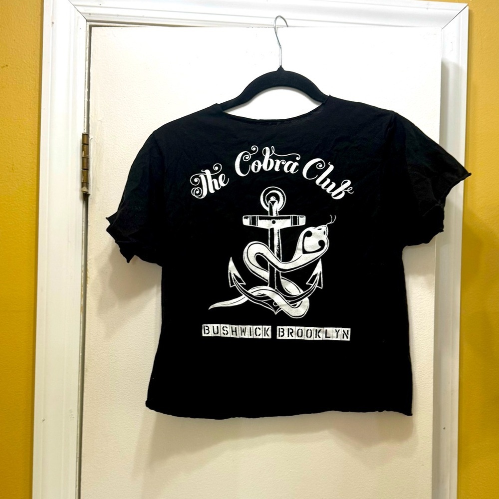 The Cobra Club Brooklyn Crop Top! EUC